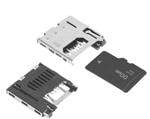 2908-05WB-MG Conn Micro S D Card HDR 8 POS 1.1mm So lder RA SMD T/R 0.5A RoHS