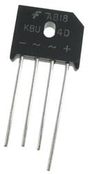 onsemi / Fairchild KBU4D Enlarged Image