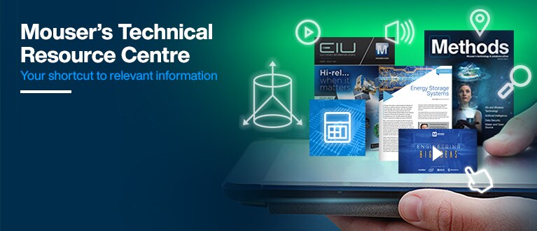 Electronic Components Distributor Engineering Tools | Mouser United Kingdom