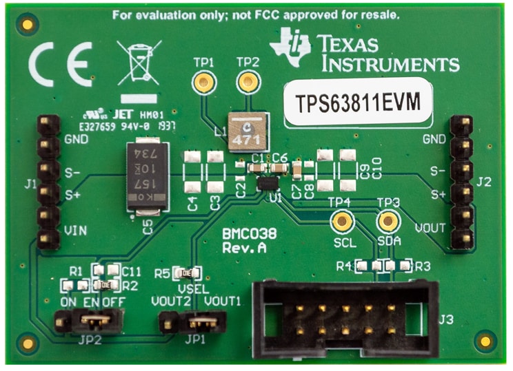 Texas Instruments TPS6381xEVM Evaluation Modules