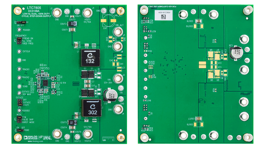 Analog Devices Inc. LTC7805 Demo Board DC3138A