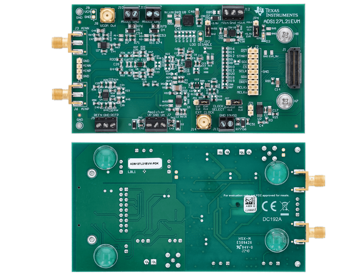 Texas Instruments ADS127L21EVM-PDK Evaluation Kit