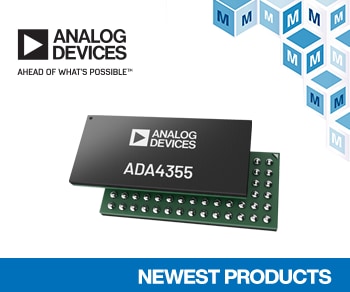 Now at Mouser: Analog Devices' Compact, High-Performance ADA4355 Photodetector Receiver μModule