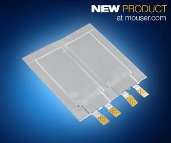 Mouser Electronics Now Stocking Murata's DMH Series Ultra-Thin Supercapacitor for Wearables, Smart Devices