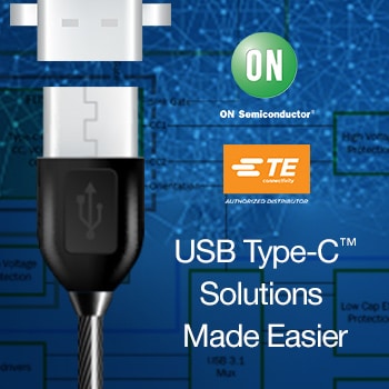 Mouser Announces New USB Type C USB Type C Solutions Portfolio ON